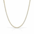 Classic Anooni Tennis Necklace - Gold